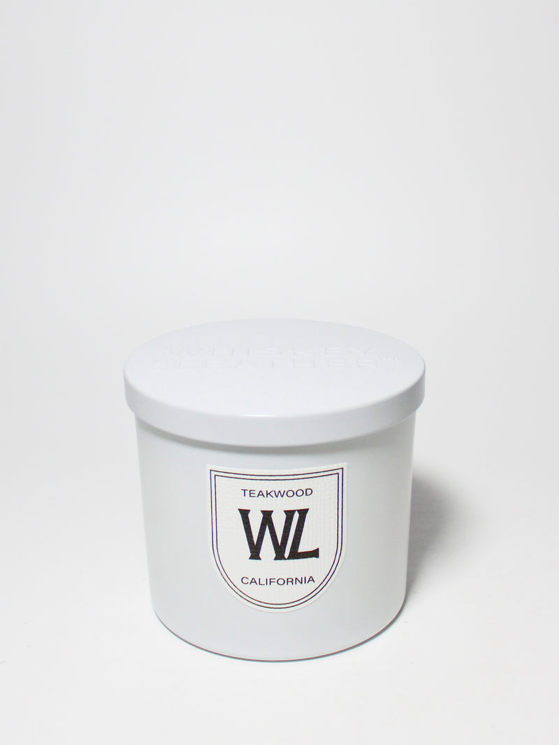 Teakwood 11 oz scented candle