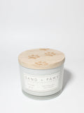 Sand + Paws Ocean Mist 12 oz scented candle