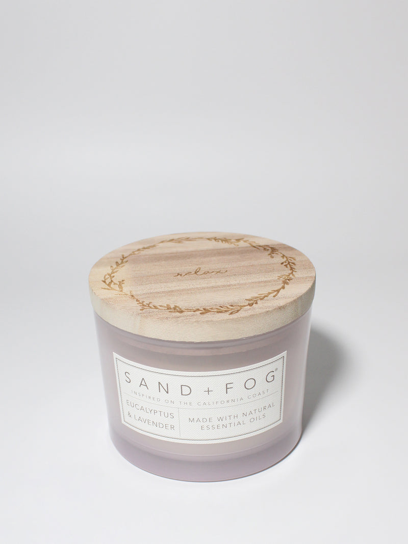 Eucalyptus & Lavender 12 oz scented candle