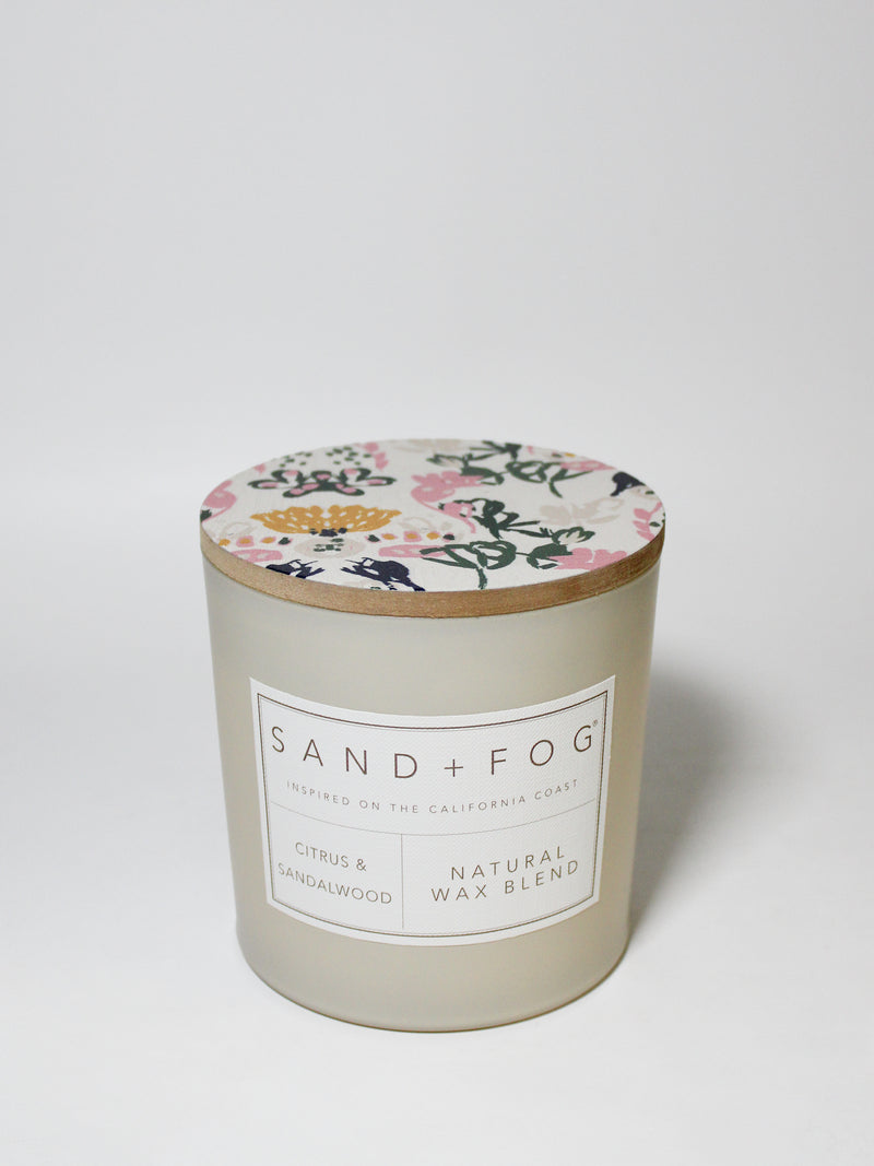 Citrus & Sandalwood 21 oz scented candle